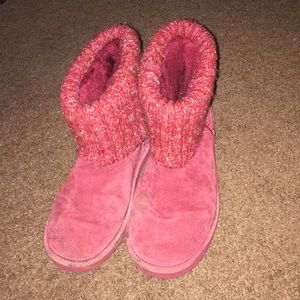 Red Lam boots (uggs)
